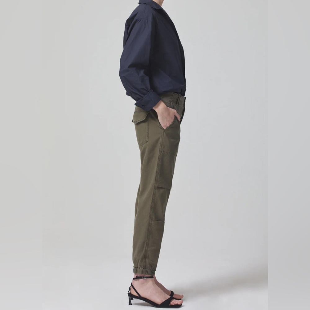 CITIZENS OF HUMANITY Agni Straight Utility Trousers Size 31 - Picture 7 of 9